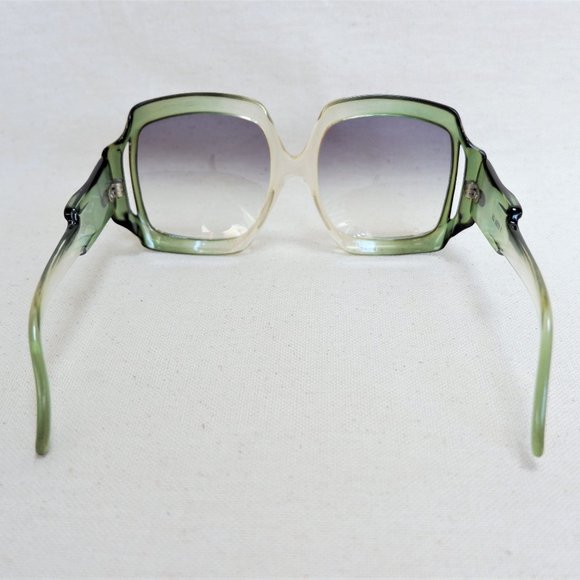 Vintage Da Vinci Oversized Sunglasses, Mod, 1970\